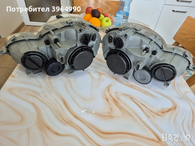 Неразличими от нови Оригинални фарове HELLA за Мерцедес С клас W203 спорт купе преди фейс , снимка 7 - Части - 54988793