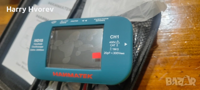 Дигитален осцилоскоп HANMATEK HO15, снимка 6 - Друга електроника - 54597313