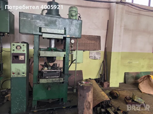 Промишлена хидравлична преса 100 тона CBJ100-6