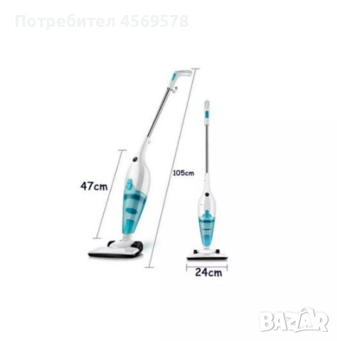 ✅Прахосмукачка за почистване на под и мебели с НЕРА филтър.💥, снимка 4 - Прахосмукачки - 54373081