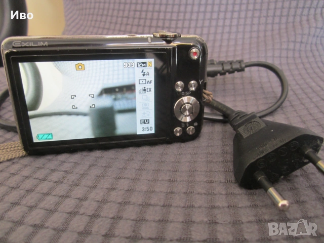 Компактен фотоапарат Casio Exilim EX-S12, снимка 6 - Фотоапарати - 54582272