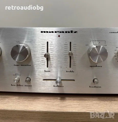 🔈Ретро транзисторен усилвател MARANTZ 1050 - 1976 - 1982 г🔈, снимка 3 - Ресийвъри, усилватели, смесителни пултове - 55507598