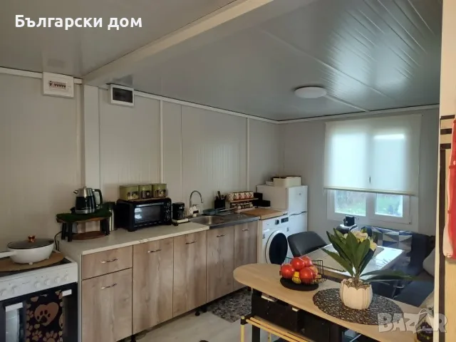 Продава се готова за живеене поставяема къща с пълно обзавеждане само за 18 000 € в гр. Добрич!, снимка 5 - Къщи - 55389515