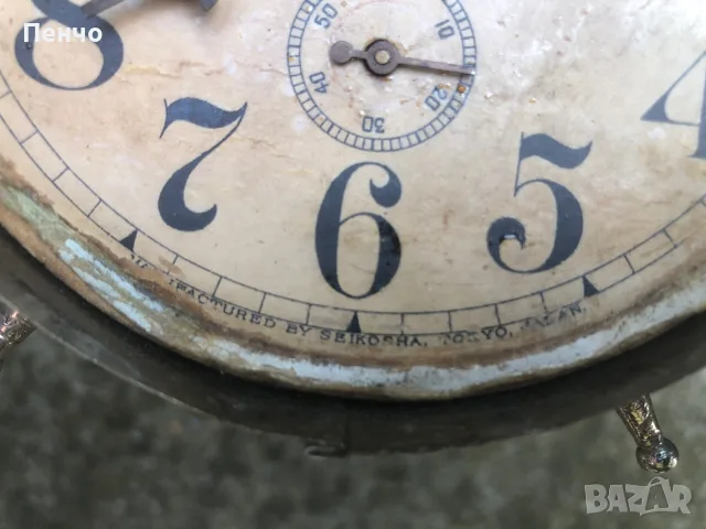 прадядото на "SEIKO" - INTER-MITTENT SEIKOSHA - JAPAN, снимка 7 - Антикварни и старинни предмети - 44176136