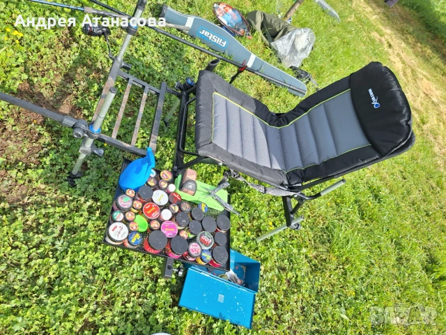 Matrix Deluxe Accessory Chair + скара, снимка 2 - Палатки - 54797923