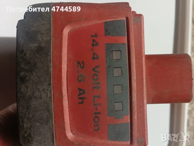 батерия hilti. 14в, снимка 5 - Винтоверти - 55438984