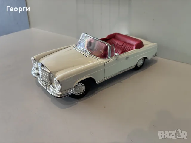Мерцедес SE 280 1:18 , снимка 2 - Колекции - 55517790