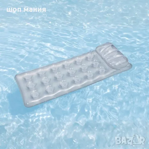 Надуваем дюшек 188 x 71 см с възглавница, до 90 кг