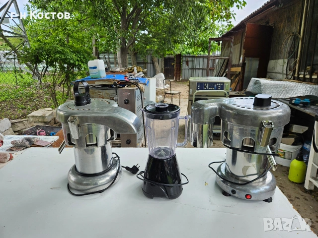 Сокоизстисквачки Професионални 2бр. за Всякакви Плодове и Твърди Цитроси Втора Употреба , снимка 4 - Обзавеждане за заведение - 54727881