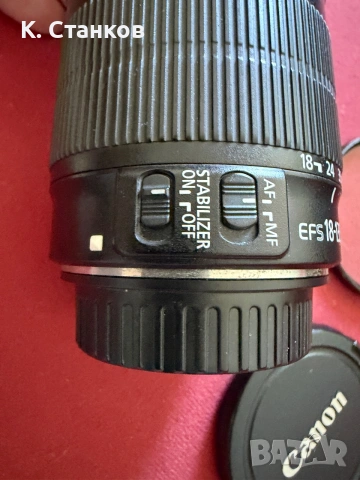 Обектив Canon EF-S 18-135mm IS , снимка 6 - Обективи и филтри - 55084221