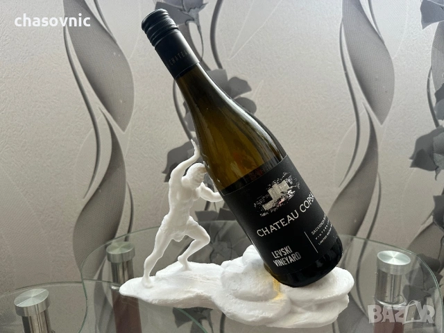 Луксозна арт поставка "Сизиф" за вино и уиски – Уникален подарък за жена, колега, шеф статуека фигур, снимка 8 - Статуетки - 54105205