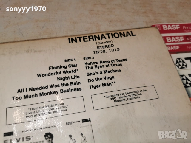 ELVIS PRESLEY RCA ORIGINAL-ВНОС GERMANY 0205261838L1, снимка 8 - Грамофонни плочи - 54391157