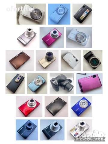 ✅ Canon / Samsung / Nikon / Casio / Olympus 🔝 Sony / Panasonic, снимка 7 - Фотоапарати - 54432505