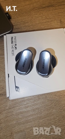 BOSE QUIETCOMFORT ULTRA EARBUDS със шумопотискане., снимка 15 - Bluetooth слушалки - 54443737