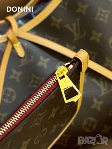 Дамска чанта Louis Vuitton CarryAll, кожа, снимка 7 - Чанти - 55465459