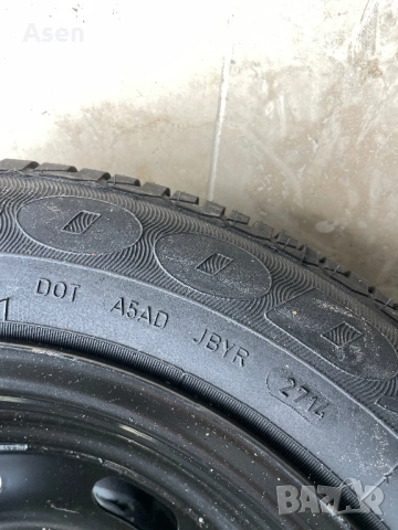 Резервна Гума с Джанта Citroen C4 Cactus Патерица, снимка 4 - Гуми и джанти - 54476941