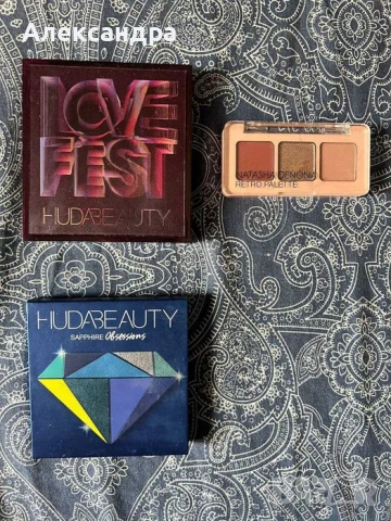 Палитри-Anastasia Beverly Hills, Norvina, Huda, Jeffree Star, Denona, снимка 3 - Декоративна козметика - 55225209