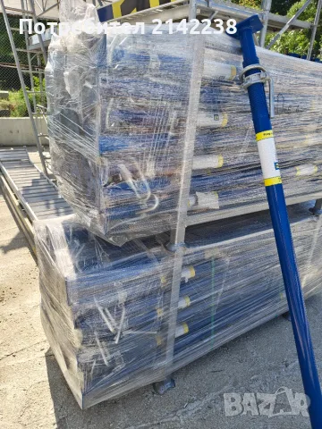 Телескопични подпори / хюнебеци Tobler 15 kN, снимка 5 - Други машини и части - 55472448