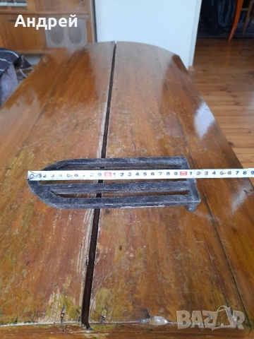 Стара скара за ютия на жар,поставка за ютия #2, снимка 2 - Други ценни предмети - 53963586