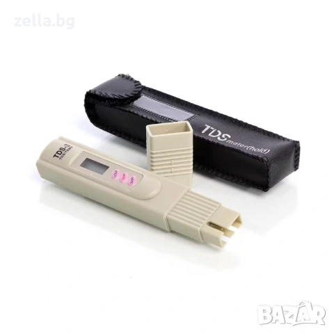 Дигитален TDS метър 0-9990 ppm – Качество на питейната вода, аквариум, басейн, филтри 10055, снимка 6 - Друга електроника - 54656853