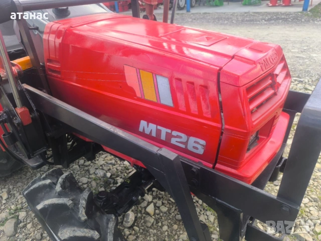 Мицубиши с оригинален челен товарач, снимка 3 - Селскостопанска техника - 54134735