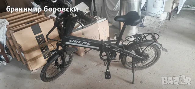 Сгъваем електрически велосипед, снимка 6 - Велосипеди - 55584527