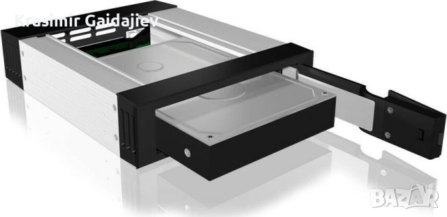Icy Box IB-158SSK-B 3.5 inch SATA mobile rack / trayless