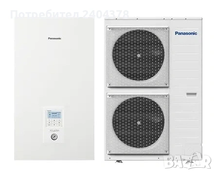 Термопомпа Panasonic T-CAP, 9 kW WH-UX09HE8, трифазна