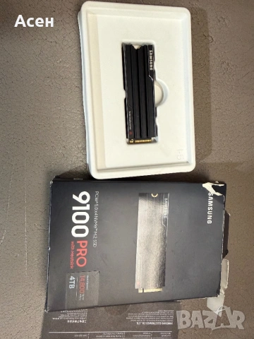 4TB SSD Samsung 9100 PRO - MZ-VAP4T0CW, снимка 3 - Видеокарти - 47171768