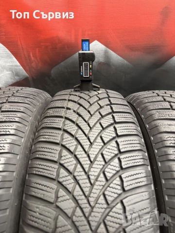 195 65 15, Зимни гуми, Bridgestone BlizzakLM005, 4 броя, снимка 4 - Гуми и джанти - 55587603