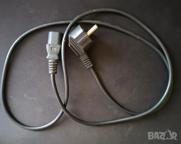 Захранващ Кабел за Компютър, Монитор 250v - 3 пина 1,50 м.