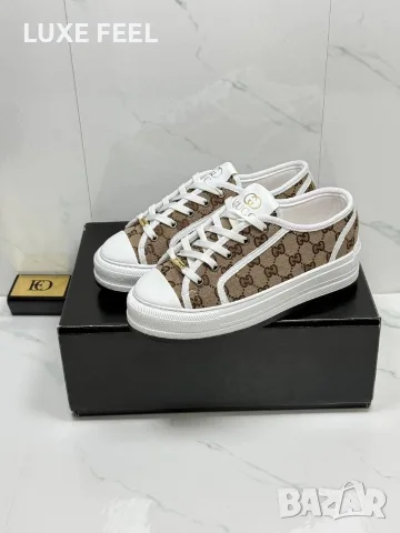 Gucci ⚜️Дамски Кецове , снимка 7 - Кецове - 55605929