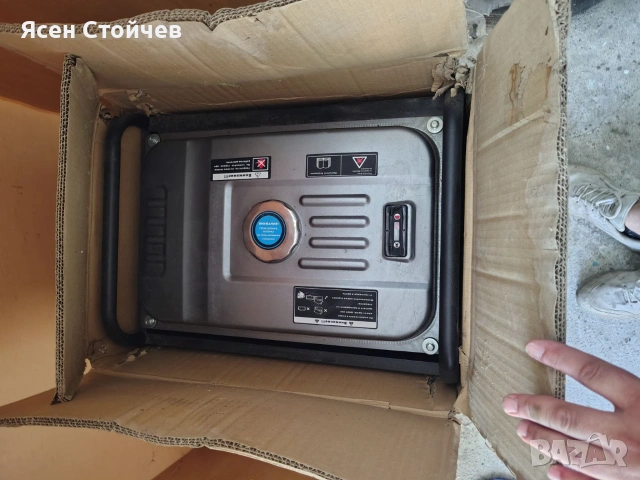 Бензинов генератор на ток GENATA GT2500 (7010157), снимка 4 - Други машини и части - 55093400