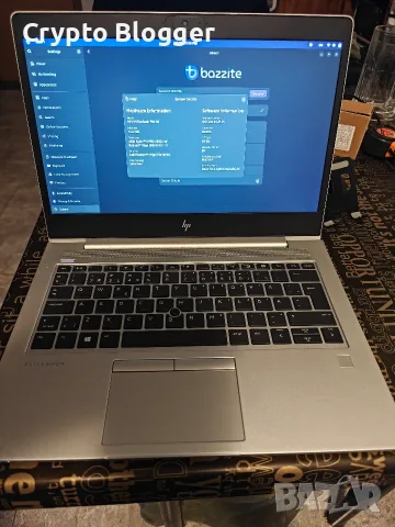 Лаптоп HP EliteBook 735 G5, Ryzen 5 PRO 2500U, 16GB RAM, 256 GB NVME
