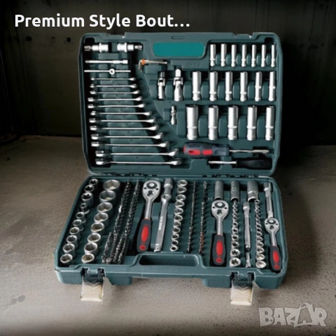 Гедоре Stark's от 216 части - пълен комплект инструменти за домашна и професионална употреба, снимка 4 - Други стоки за дома - 53990872