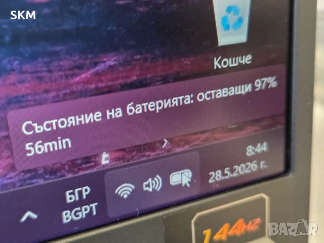 i7-10750H | GTX1660Ti | 512GB | IPS 144Hz |16RAM лаптоп strix rog asus laptop gaming гейминг, снимка 13 - Лаптопи за игри - 54695961