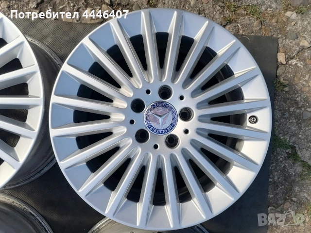 Оригинални джанти 17" 5х112 Mercedes, снимка 2 - Гуми и джанти - 54963652