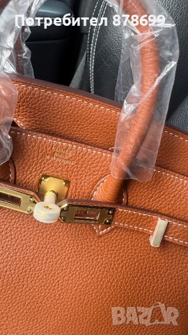 Hermes Birkin 25cm gold and gold, снимка 3 - Чанти - 55008242