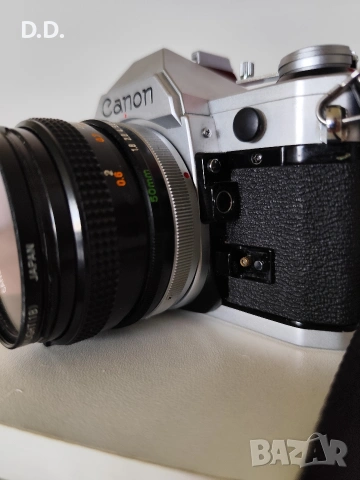 Canon AE-1 с обективи, снимка 13 - Фотоапарати - 54534625