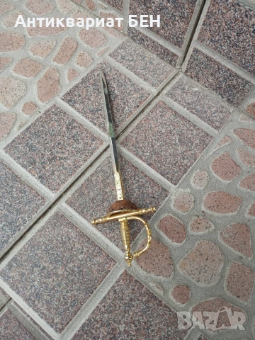 ⚔️ ОРИГИНАЛНА МИНИАТЮРНА РАПИРА TOLEDO – ИСПАНИЯ 🇪🇸 , снимка 2 - Антикварни и старинни предмети - 55120857