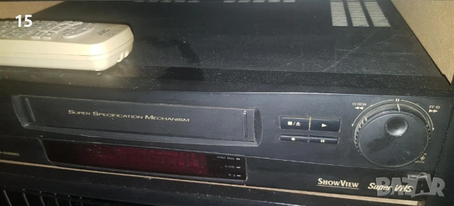SVHS JVC HiFi видеорекордер + JVC Телевизор 53см + JVC нова касета