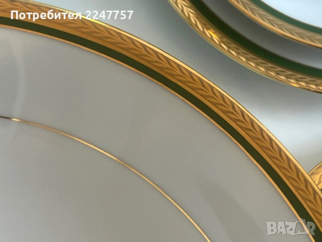 Нов сервиз за хранене и чай за 12 души порцелан Limoges, снимка 16 - Сервизи - 54788134