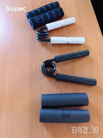 Комплект уреди за тренировка на хват (grip) + аксесоари, снимка 8 - Фитнес уреди - 54244097