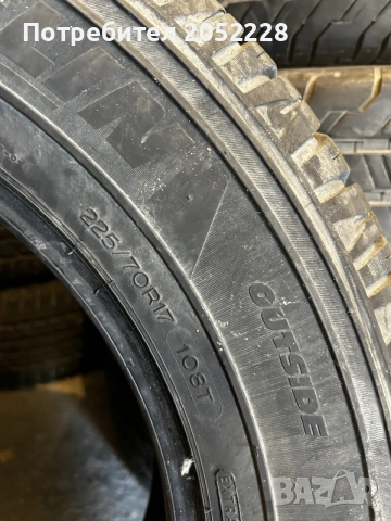 227/70/17 Michelin , снимка 5 - Гуми и джанти - 55162953