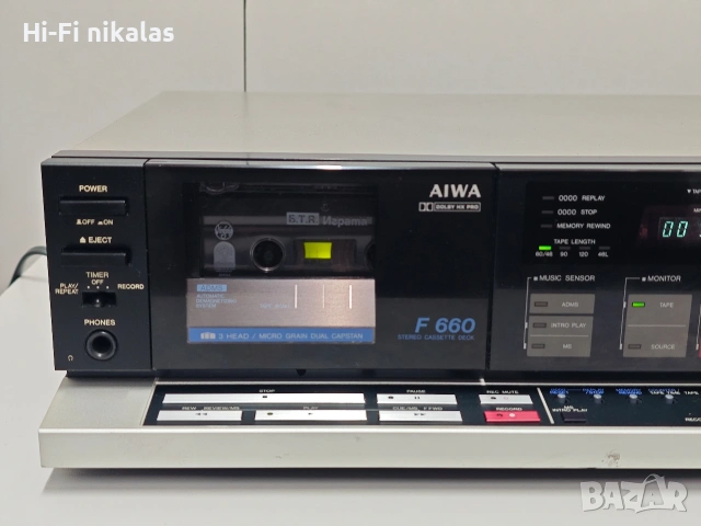 стерео касетъчен дек AIWA F660 AD-F660Z, снимка 2 - Декове - 53982066