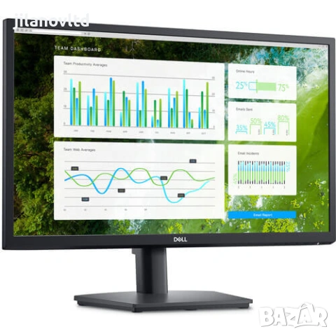 Монитор Dell E2422HS Full HD с гаранция, снимка 2 - Монитори - 54644646