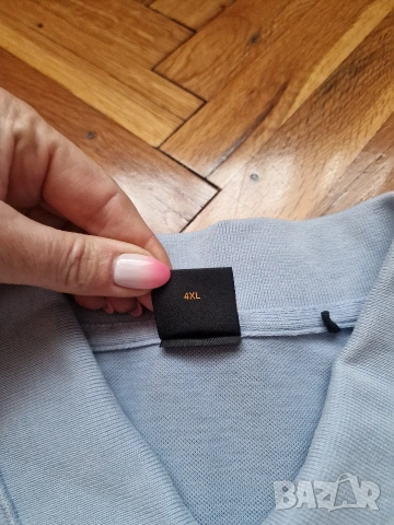 Страхотна мъжка тениска HUGO BOSS размер 4XL , снимка 6 - Тениски - 54406315