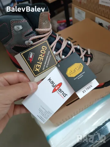Дамски обувки GORE-TEX Kayland Legacy GTX - grey/tourquoise  , снимка 3 - Дамски боти - 55417955