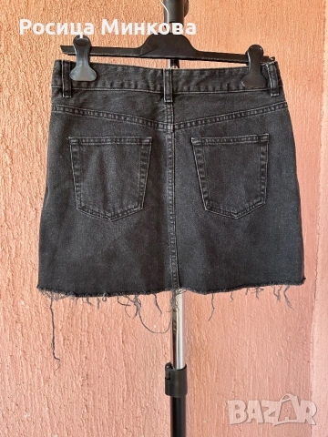 Дънкова къса пола ASOS, снимка 2 - Поли - 54053659