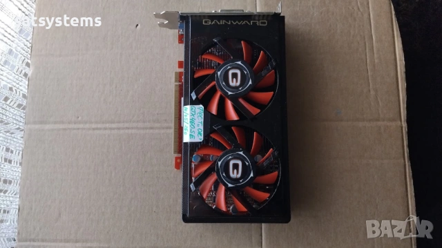 Видео карта NVidia GeForce Gainward GTX460 SE 1024MB GDDR5 256bit PCI-E, снимка 6 - Видеокарти - 54492794